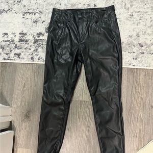 Leather pants